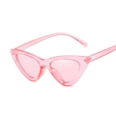 Sexy Cat Eye Sunglasses Women Brand Designer Mirror Black