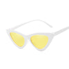 Sexy Cat Eye Sunglasses Women Brand Designer Mirror Black