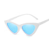 Sexy Cat Eye Sunglasses Women Brand Designer Mirror Black