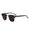 Tortoise Designer Inspired Classic Half Frame Horned