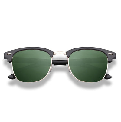 Tortoise Designer Inspired Classic Half Frame Horned