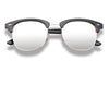 Tortoise Designer Inspired Classic Half Frame Horned