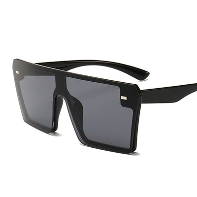 Square Sunglasses Women Luxury Brand Fashion Flat