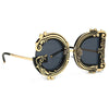 TTLIFE  Irregular Geometric Vintage Baroque Sunglasses