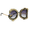 TTLIFE  Irregular Geometric Vintage Baroque Sunglasses