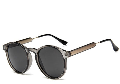 Retro Round Sunglasses Women Men Brand Design
