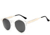 Retro Round Sunglasses Women Men Brand Design