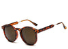 Retro Round Sunglasses Women Men Brand Design