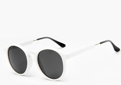 Retro Round Sunglasses Women Men Brand Design