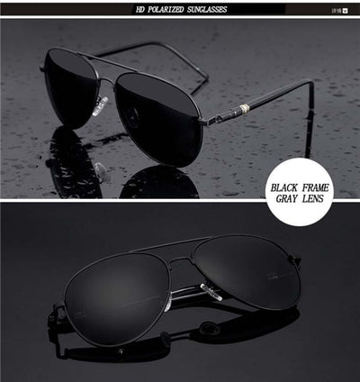 Alloy Frame Quality Spring Leg Sunglasses