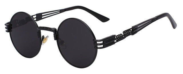 Steampunk Sunglasses Men Women Metal Wrap Eyeglasses
