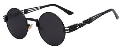 Steampunk Sunglasses Men Women Metal Wrap Eyeglasses