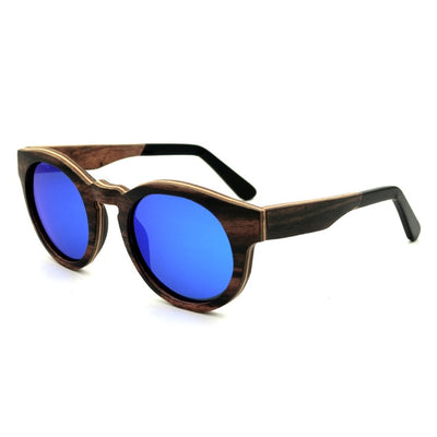 Retro Wood Sunglasses Mens Polarized Sunglasses
