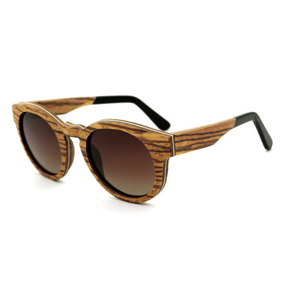 Retro Wood Sunglasses Mens Polarized Sunglasses