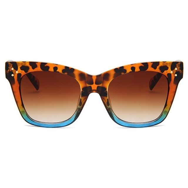 Vintage Cat Eye Oversized Sunglasses
