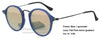 Hot fashion high end sunglasses round style hand made