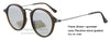 Hot fashion high end sunglasses round style hand made