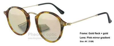 Hot fashion high end sunglasses round style hand made