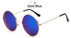 Fashion Round Metal Frame Sunglasses Men Women Retro