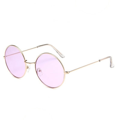 New Women Men Round Sunglasses Steampunk Shades