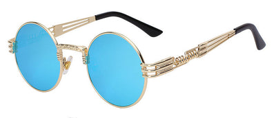 Steampunk Sunglasses Men Women Metal Wrap Eyeglasses