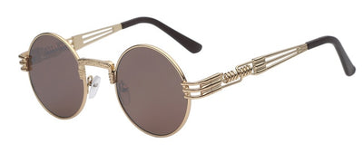 Steampunk Sunglasses Men Women Metal Wrap Eyeglasses