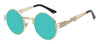 Steampunk Sunglasses Men Women Metal Wrap Eyeglasses