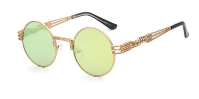 Steampunk Sunglasses Men Women Metal Wrap Eyeglasses