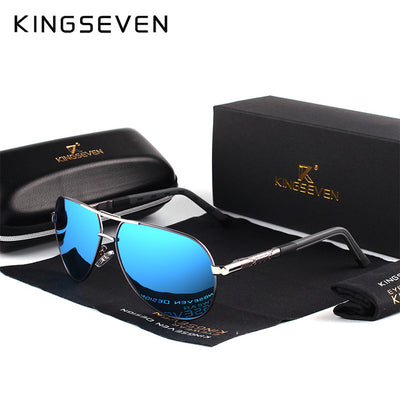 Men Vintage Aluminum Polarized Sunglasses Classic Sun glasses
