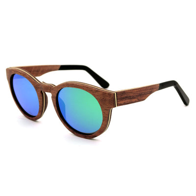 Retro Wood Sunglasses Mens Polarized Sunglasses