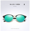 New Polarized Round Sunglasses Mens Womens Brand Designer