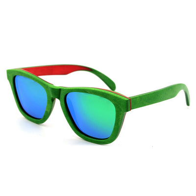 Fashion Wooden Sunglasses Men Polarizing Glasses