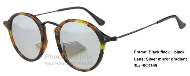Hot fashion high end sunglasses round style hand made