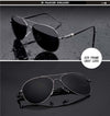 Alloy Frame Quality Spring Leg Sunglasses