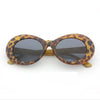 Superhot Eyewear - Retro Vintage Oval Round Sunglasses