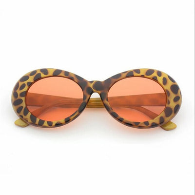 Superhot Eyewear - Retro Vintage Oval Round Sunglasses