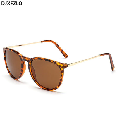 Retro Male Round Sunglasses Women Men Brand