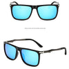 Rectangle Men Polarized Sunglasses Fashion Vintage