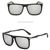 Rectangle Men Polarized Sunglasses Fashion Vintage