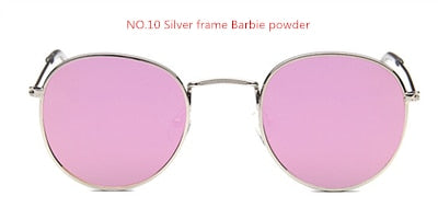 NEW retro round sunglasses women men brand designer