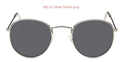 NEW retro round sunglasses women men brand designer