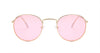 NEW retro round sunglasses women men brand designer