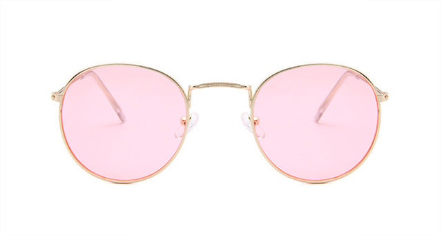 NEW retro round sunglasses women men brand designer