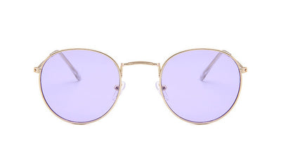 NEW retro round sunglasses women men brand designer