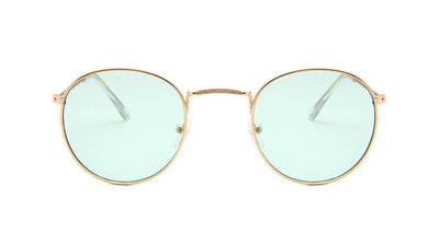 NEW retro round sunglasses women men brand designer