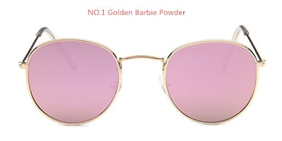 NEW retro round sunglasses women men brand designer