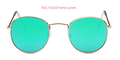 NEW retro round sunglasses women men brand designer