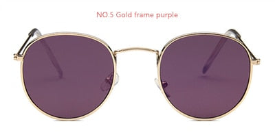 NEW retro round sunglasses women men brand designer
