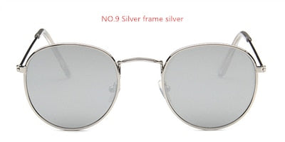 NEW retro round sunglasses women men brand designer