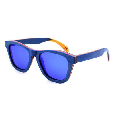 Fashion Wooden Sunglasses Men Polarizing Glasses